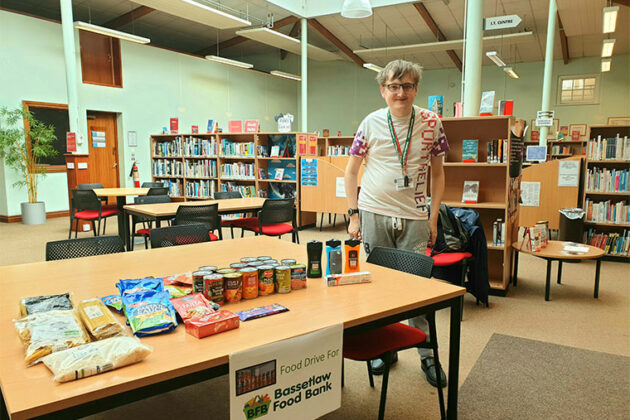 Food drive at North Notts College