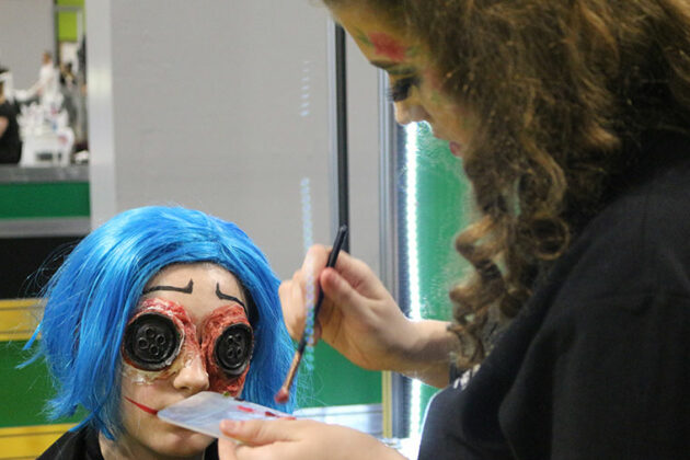 A student at the World Skills UK event