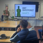 British Army visits North Notts College