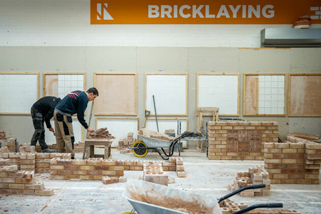 Bricklaying at North Notts College