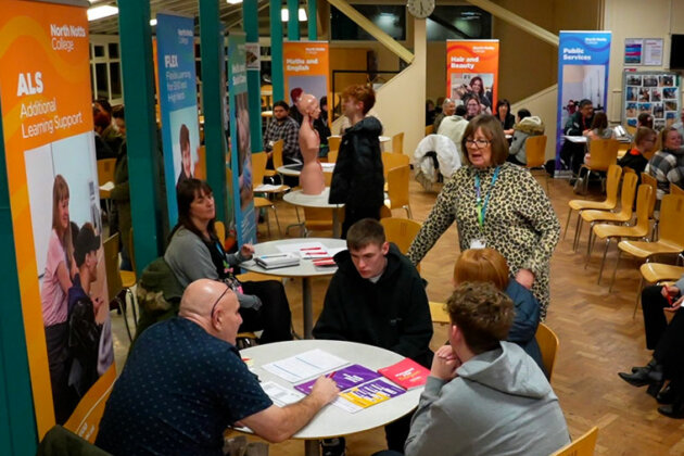 An open event at North Notts College