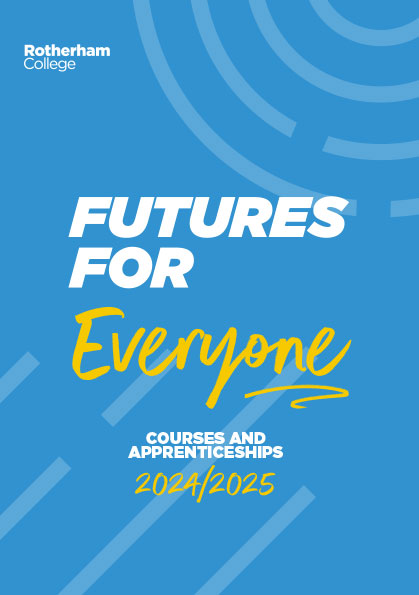 Rotherham College Course Guide 2024-25 Cover